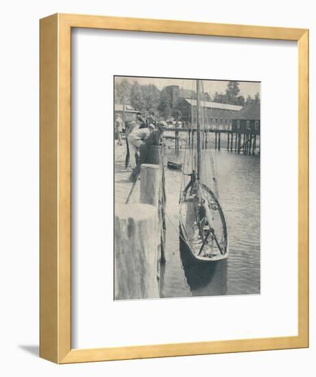 'The Yacht that sailed round the world', 1936-Unknown-Framed Giclee Print