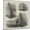 The Yachts Genesta and Puritan Competing This Week at New York for the International Challenge Cup-William Lionel Wyllie-Mounted Giclee Print
