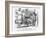 The Yankee Fireman, 1866-John Tenniel-Framed Giclee Print