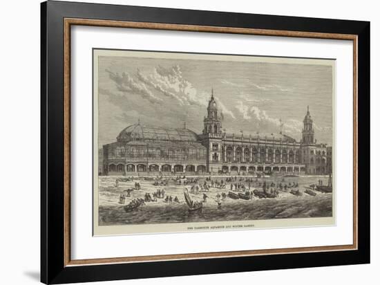 The Yarmouth Aquarium and Winter Garden-Frank Watkins-Framed Giclee Print