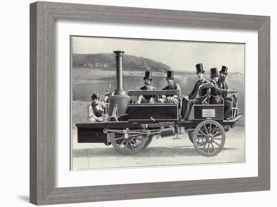 The Yarrow-Hilditch Steam Carriage-English School-Framed Giclee Print
