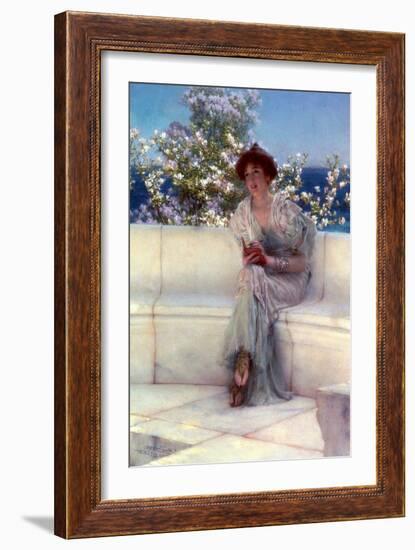 The Year's at the Spring, All's Right with the World, 1902-Sir Lawrence Alma-Tadema-Framed Giclee Print