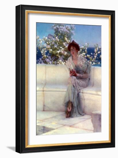 The Year's at the Spring, All's Right with the World, 1902-Sir Lawrence Alma-Tadema-Framed Giclee Print