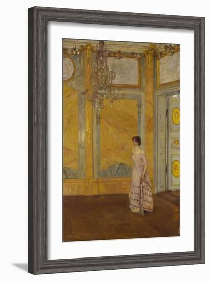 The Yelllow Saloon-Franz Skarbina-Framed Giclee Print