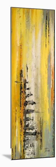 The Yellow and Silver Ones I-Patricia Pinto-Mounted Art Print