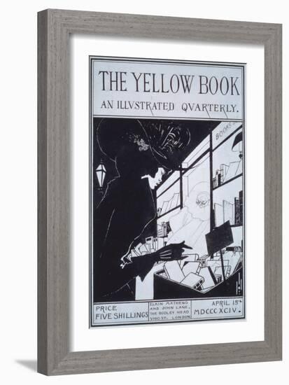 The Yellow Book Prospectus, 19th Century-Aubrey Beardsley-Framed Giclee Print