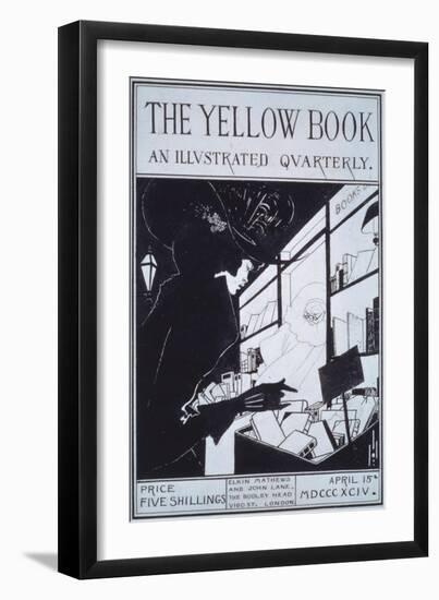 The Yellow Book Prospectus, 19th Century-Aubrey Beardsley-Framed Giclee Print