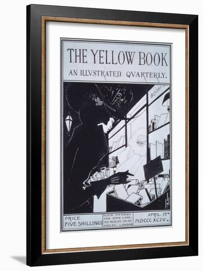 The Yellow Book Prospectus, 19th Century-Aubrey Beardsley-Framed Giclee Print