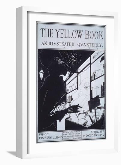 The Yellow Book Prospectus, 19th Century-Aubrey Beardsley-Framed Giclee Print