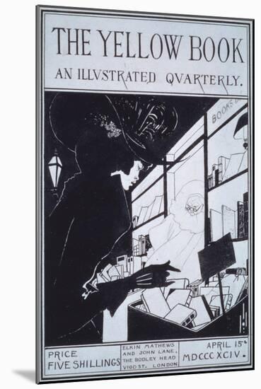 The Yellow Book Prospectus, 19th Century-Aubrey Beardsley-Mounted Giclee Print