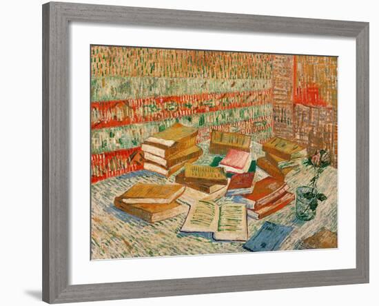 The Yellow Books, c.1887-Vincent van Gogh-Framed Premium Giclee Print