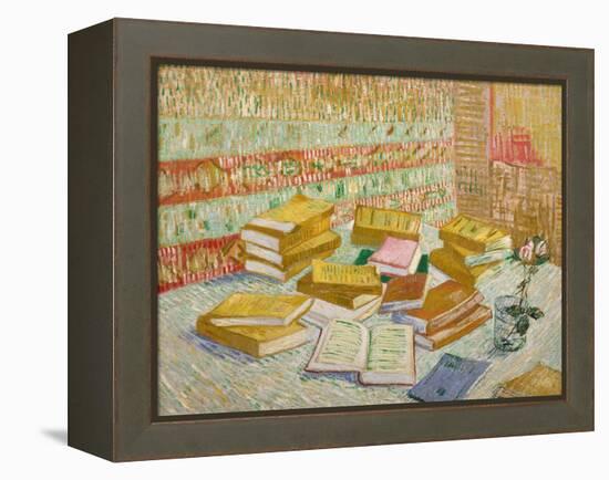 The Yellow Books-Vincent van Gogh-Framed Premier Image Canvas