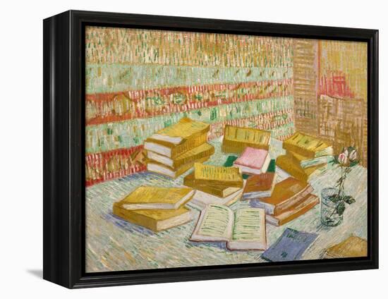 The Yellow Books-Vincent van Gogh-Framed Premier Image Canvas