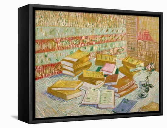 The Yellow Books-Vincent van Gogh-Framed Premier Image Canvas