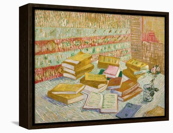 The Yellow Books-Vincent van Gogh-Framed Premier Image Canvas