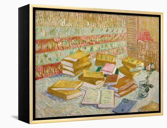 The Yellow Books-Vincent van Gogh-Framed Premier Image Canvas