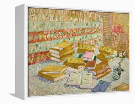 The Yellow Books-Vincent van Gogh-Framed Premier Image Canvas