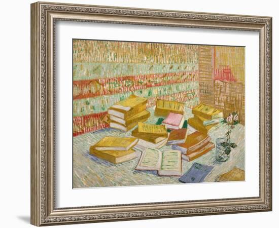 The Yellow Books-Vincent van Gogh-Framed Premium Giclee Print