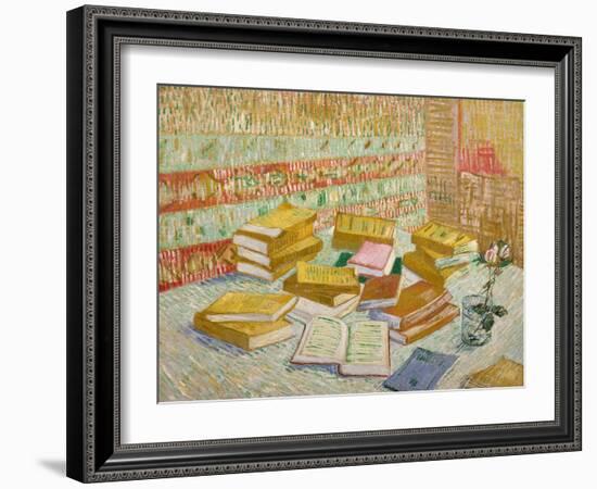 The Yellow Books-Vincent van Gogh-Framed Premium Giclee Print