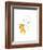 The Yellow Bow-Jessica Durrant-Framed Art Print