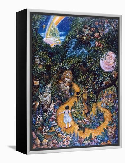 The Yellow Brick Road-Bill Bell-Framed Premier Image Canvas