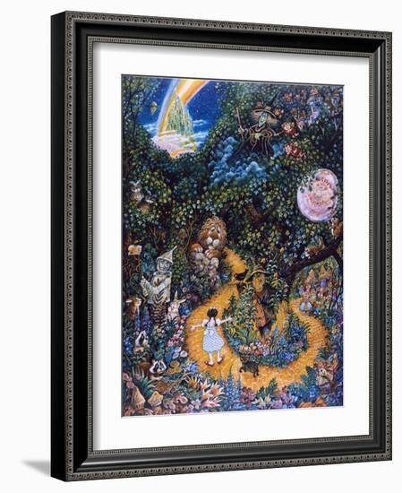 The Yellow Brick Road-Bill Bell-Framed Giclee Print