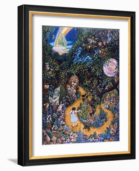 The Yellow Brick Road-Bill Bell-Framed Giclee Print