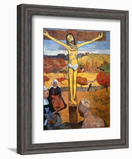 The Yellow Christ-Paul Gauguin-Framed Giclee Print