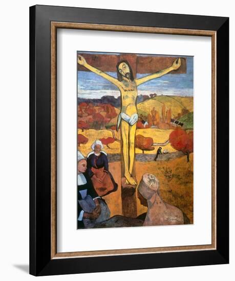 The Yellow Christ-Paul Gauguin-Framed Giclee Print