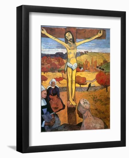 The Yellow Christ-Paul Gauguin-Framed Giclee Print