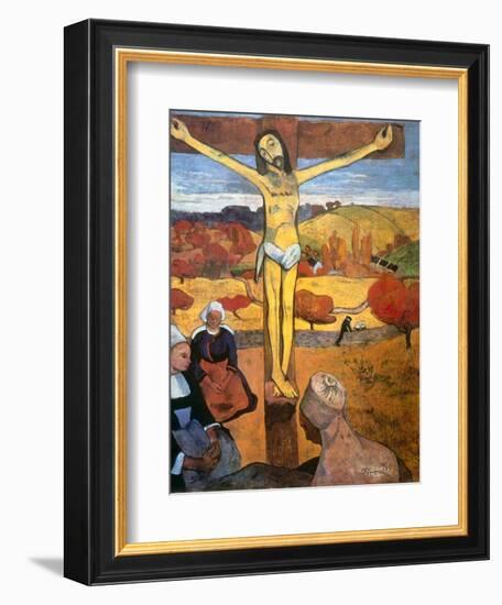 The Yellow Christ-Paul Gauguin-Framed Giclee Print