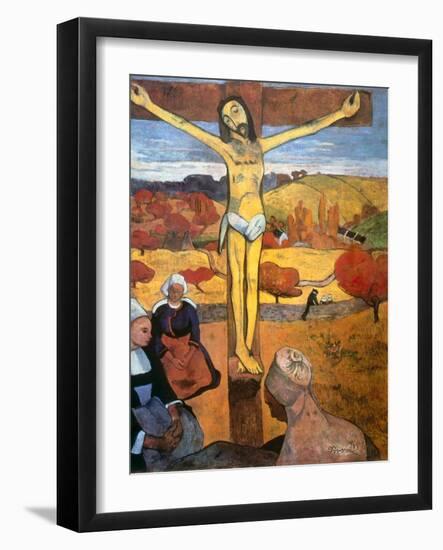 The Yellow Christ-Paul Gauguin-Framed Giclee Print