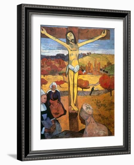 The Yellow Christ-Paul Gauguin-Framed Giclee Print