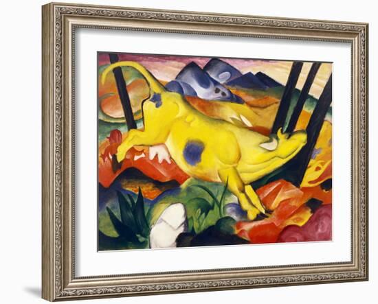 The Yellow Cow-Franz Marc-Framed Giclee Print