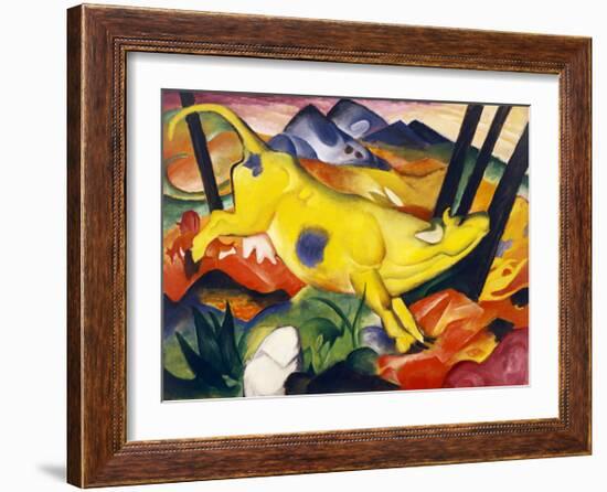 The Yellow Cow-Franz Marc-Framed Giclee Print