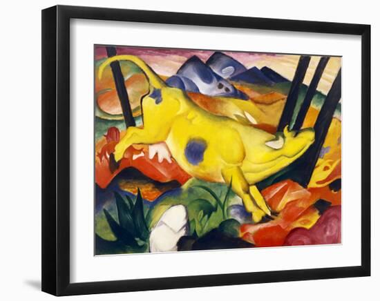 The Yellow Cow-Franz Marc-Framed Giclee Print