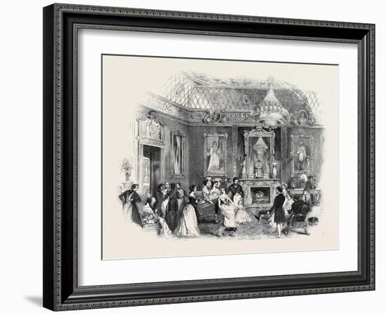 The Yellow Drawing Room, Buckingham Palace-null-Framed Giclee Print