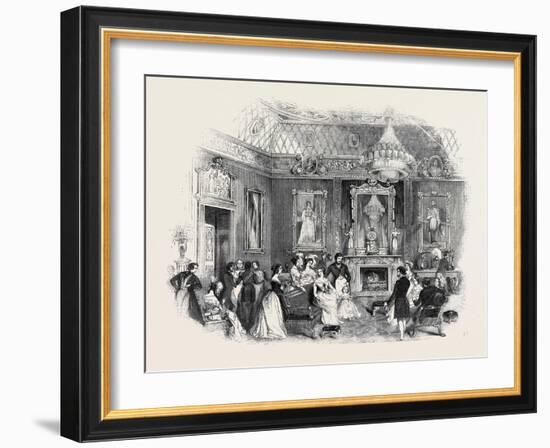 The Yellow Drawing Room, Buckingham Palace-null-Framed Giclee Print