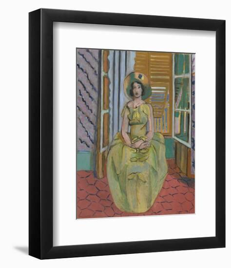 The Yellow Dress, 1929-31-Henri Matisse-Framed Art Print