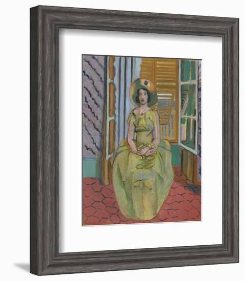 The Yellow Dress, 1929-31-Henri Matisse-Framed Art Print