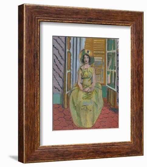 The Yellow Dress, 1929-31-Henri Matisse-Framed Art Print