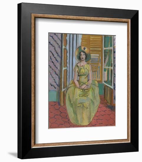 The Yellow Dress, 1929-31-Henri Matisse-Framed Art Print