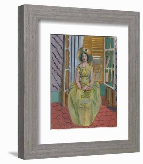 The Yellow Dress, 1929-31-Henri Matisse-Framed Art Print