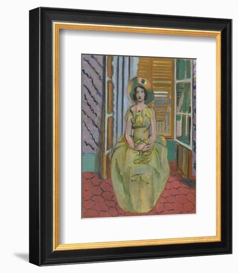 The Yellow Dress, 1929-31-Henri Matisse-Framed Art Print