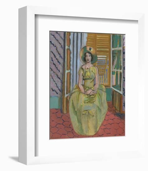 The Yellow Dress, 1929-31-Henri Matisse-Framed Art Print