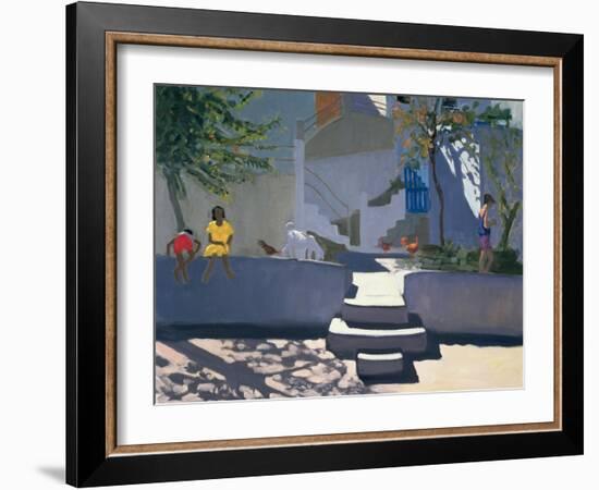 The Yellow Dress, Kos, 1993-Andrew Macara-Framed Giclee Print