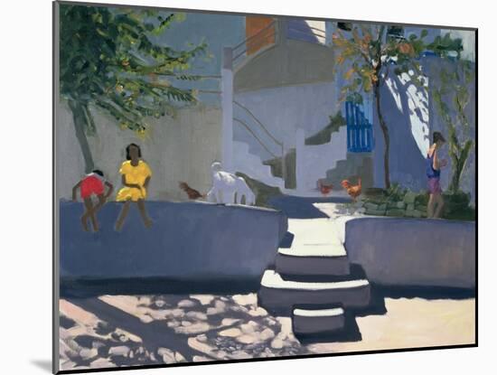 The Yellow Dress, Kos, 1993-Andrew Macara-Mounted Giclee Print