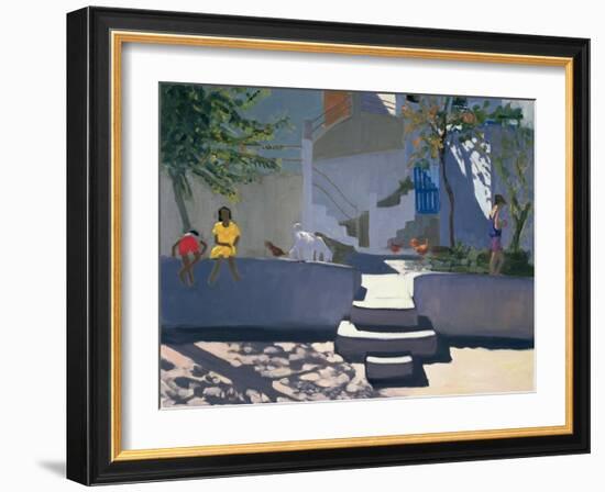 The Yellow Dress, Kos, 1993-Andrew Macara-Framed Giclee Print