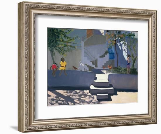 The Yellow Dress, Kos, 1993-Andrew Macara-Framed Giclee Print