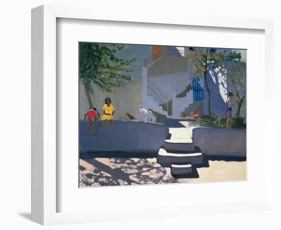 The Yellow Dress, Kos, 1993-Andrew Macara-Framed Giclee Print